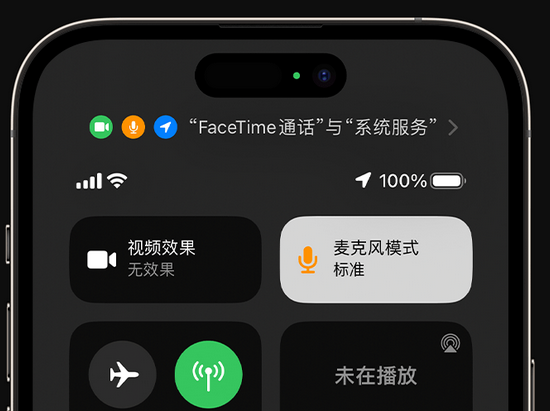 西夏苹果授权维修网点分享iPhone在通话时让你的声音更清晰 