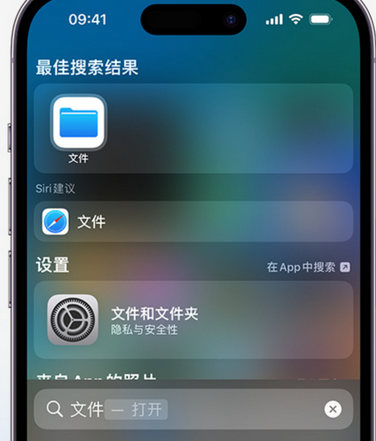 西夏apple维修中心分享iPhone文件应用中存储和找到下载文件 