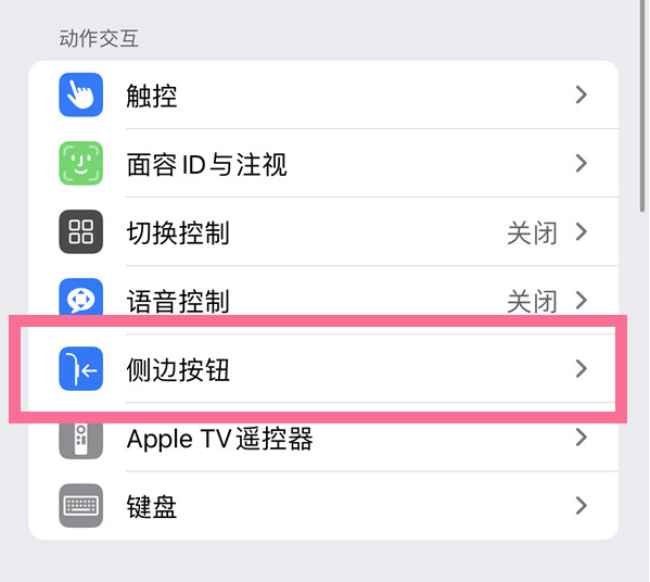 西夏苹果14维修店分享iPhone14 Plus侧键双击下载功能关闭方法 