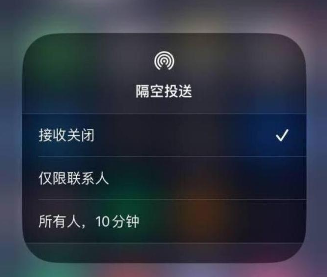 西夏苹果14维修分享iPhone 14 Pro如何开启隔空投送 