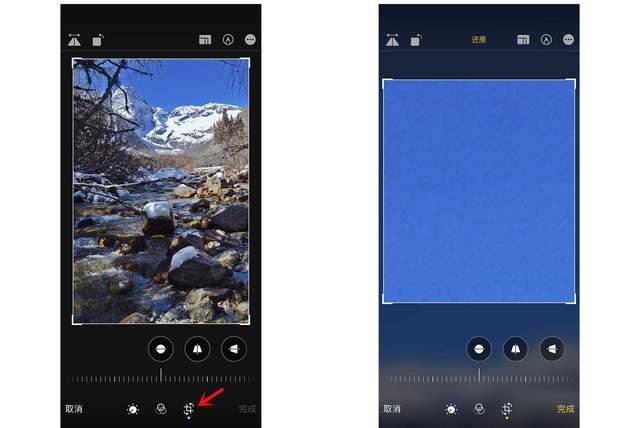 西夏苹果手机维修分享iPhone手机如何使用裁剪功能隐藏照片 